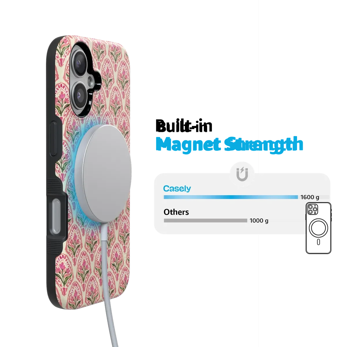 Tulip Tapestry | Jenna Palek x Casely Case iPhone Case get.casely