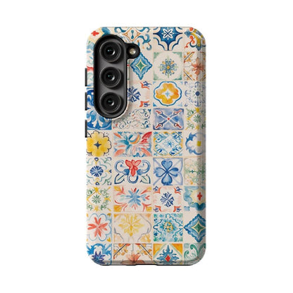 Tuscan Tiles | Dolce Vita Case iPhone Case get.casely Essential Galaxy S23