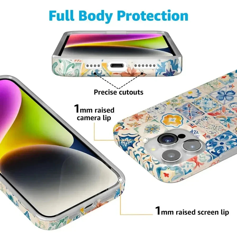 Tuscan Tiles | Dolce Vita Case iPhone Case get.casely