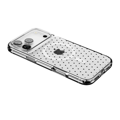 On the Dot | Black Polka Dot Case