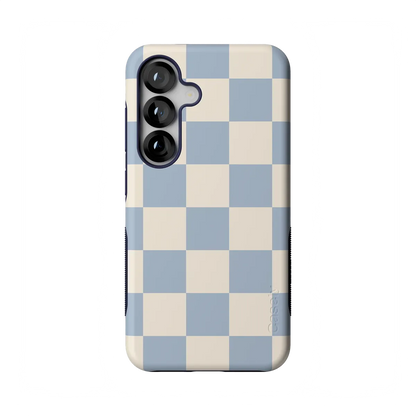 Fit Check | Light Blue Checkerboard Case - Galaxy S25