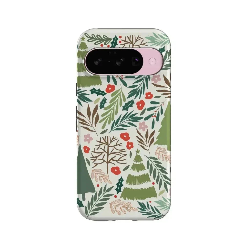 Under the Mistletoe | Holiday Case Phone Case Casetry Essential + MagSafe® Google Pixel 10