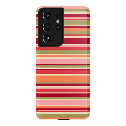 Citrus Stripes | Poolside Print Case - Galaxy S21 Ultra