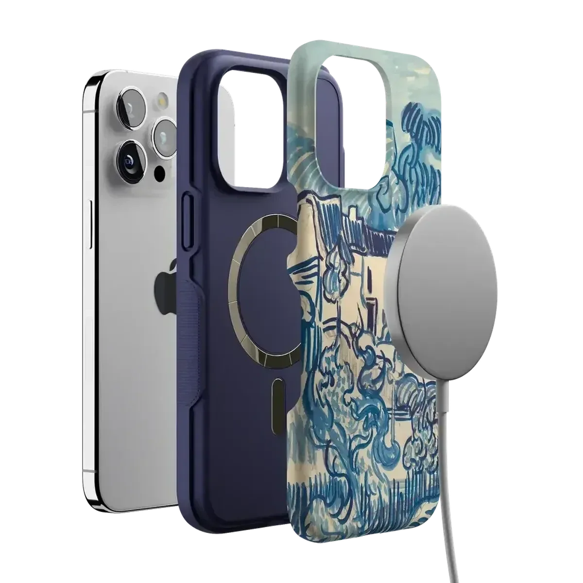 Van Gogh | Landscape With Houses Phone Case iPhone Case Van Gogh Museum