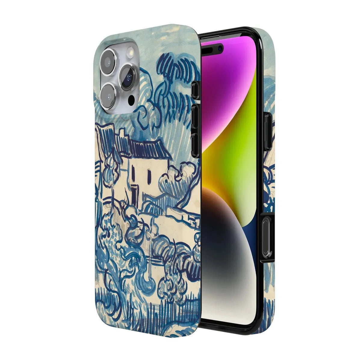 Van Gogh | Landscape With Houses Phone Case iPhone Case Van Gogh Museum