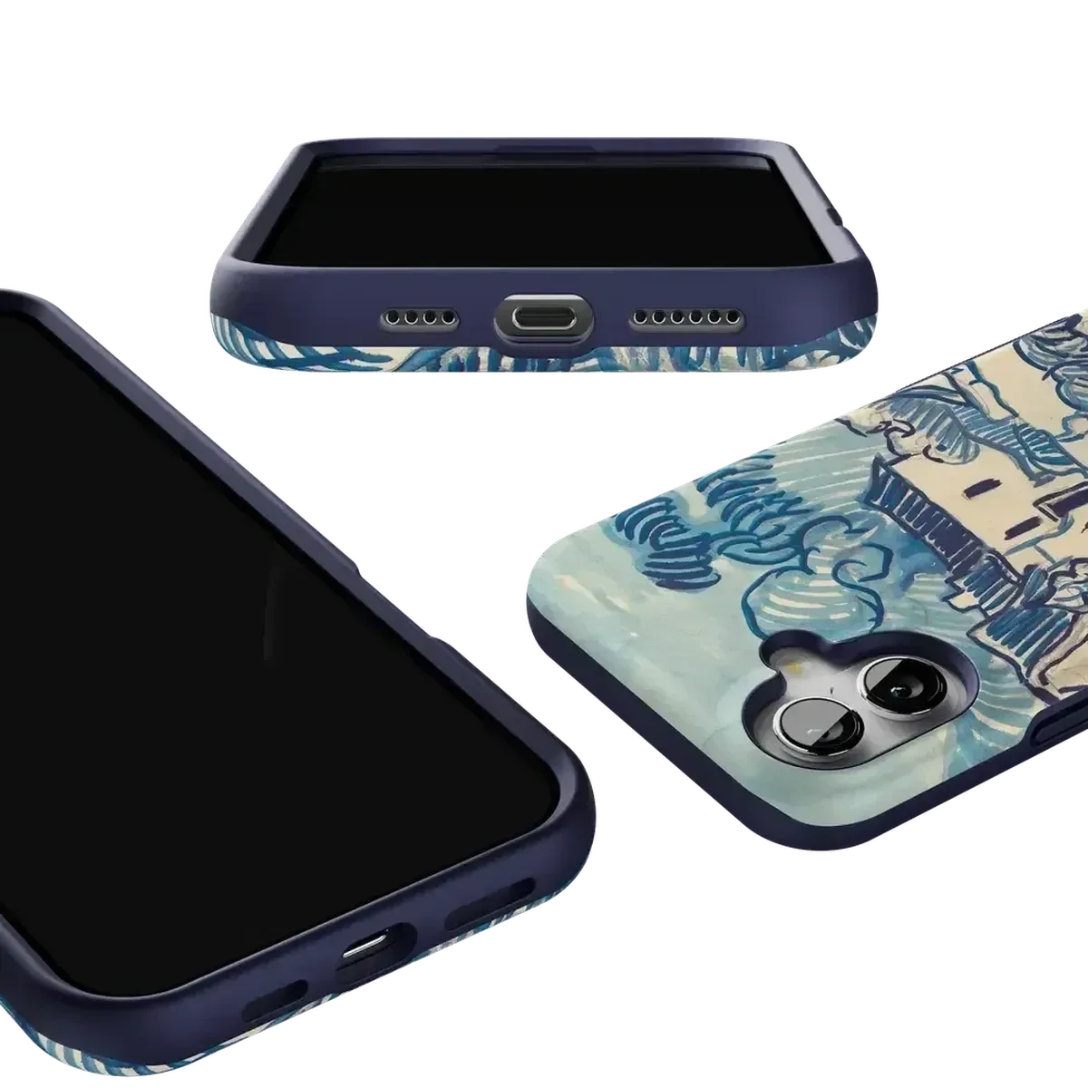 Van Gogh | Landscape With Houses Phone Case iPhone Case Van Gogh Museum