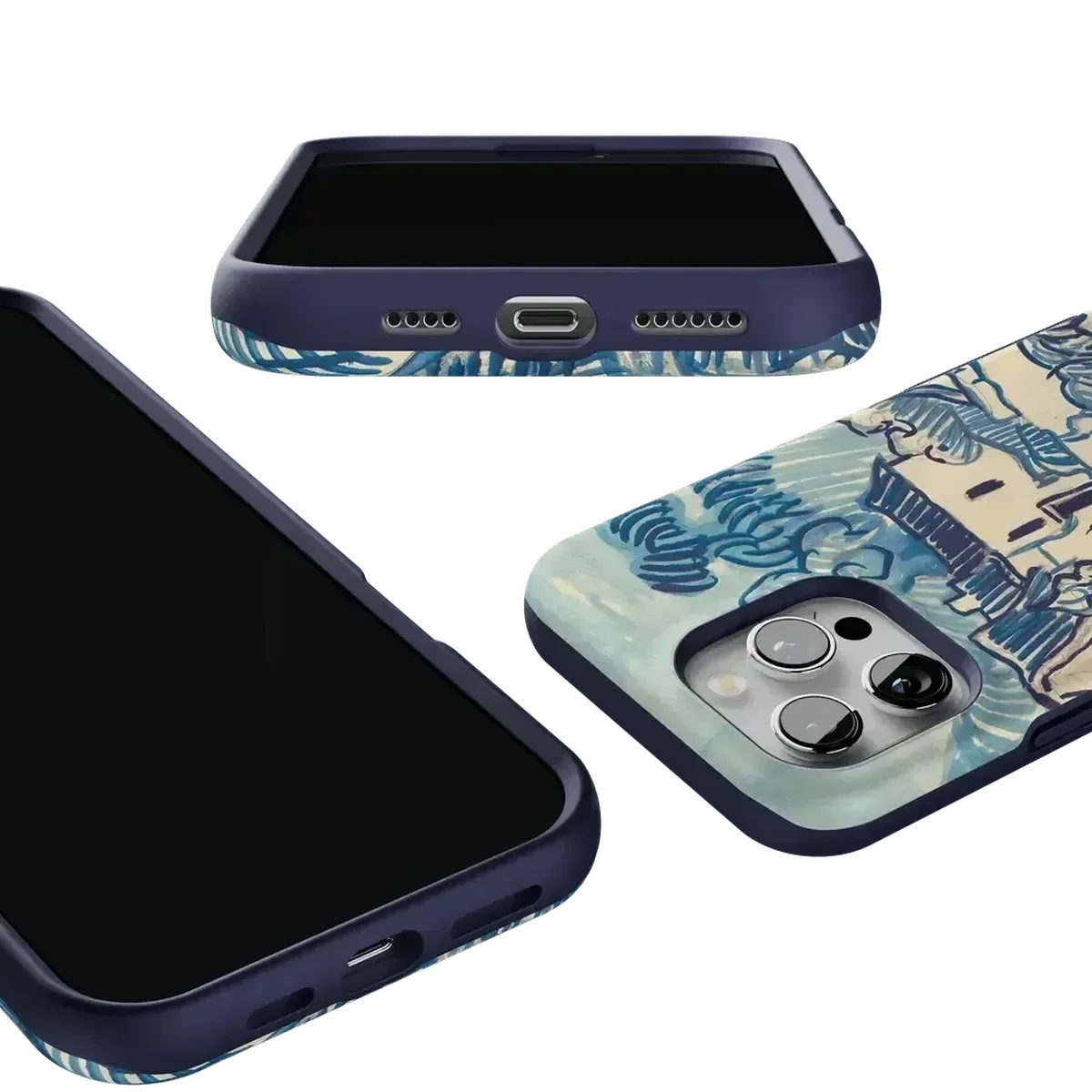 Van Gogh | Landscape With Houses Phone Case iPhone Case Van Gogh Museum