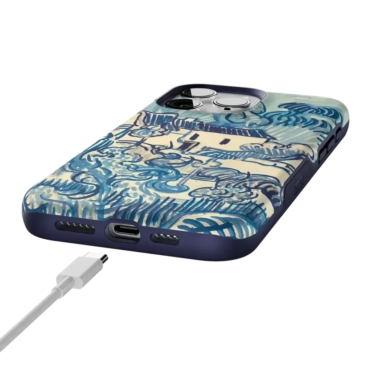 Van Gogh | Landscape With Houses Phone Case iPhone Case Van Gogh Museum