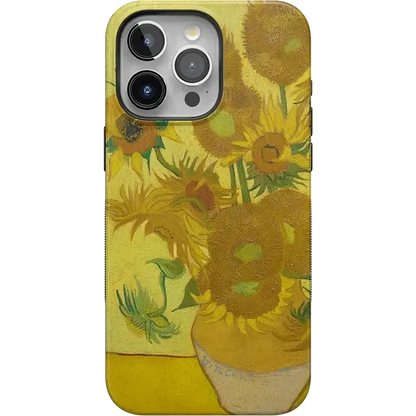Van Gogh | Sunflowers Floral Case iPhone Case Van Gogh Museum Bold Flex + MagSafe® iPhone 15 Pro Max