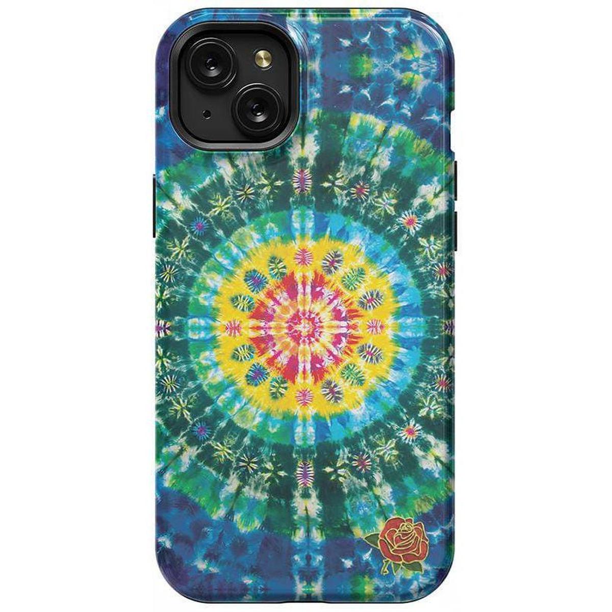 Veneta Tapestry | Grateful Dead Tie Dye Case iPhone Case Grateful Dead Essential + MagSafe® iPhone 15 Plus
