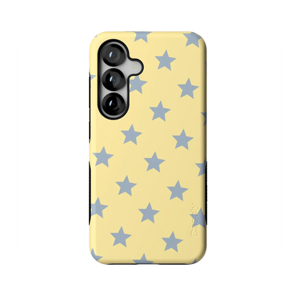 Shine Bright | Butter Yellow Stars Case - Galaxy S25