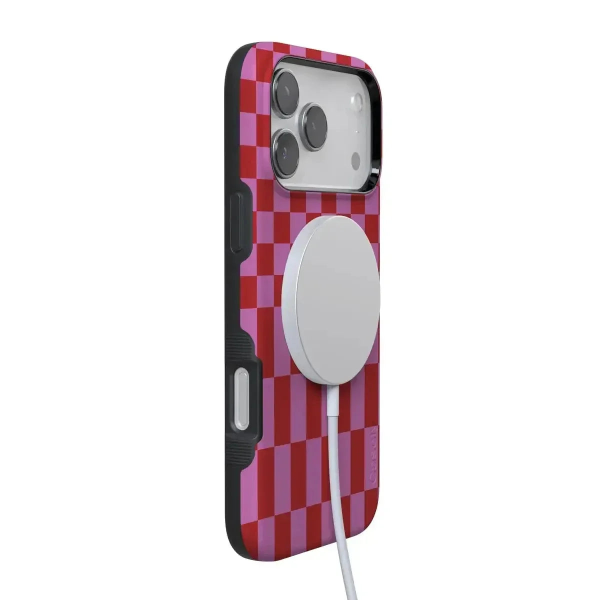 Vibe Check | Pink Checkerboard Case Phone Case Casetry