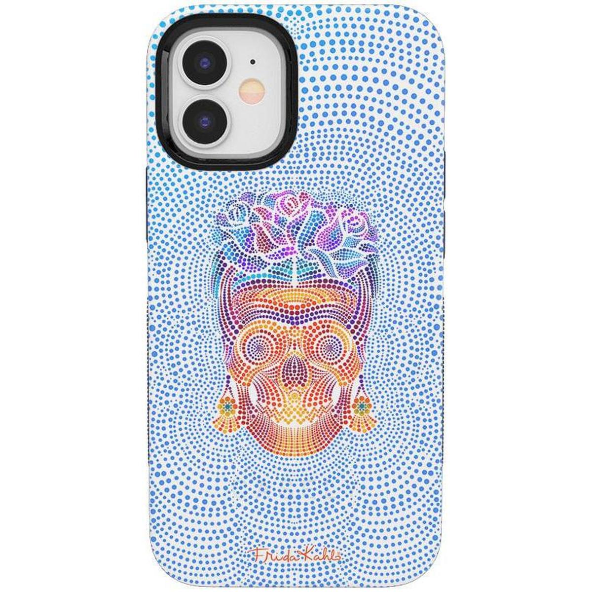 Vida y Muerte | Frida Kahlo Dotted Skull Case iPhone Case get.casely Bold + MagSafe® iPhone 12