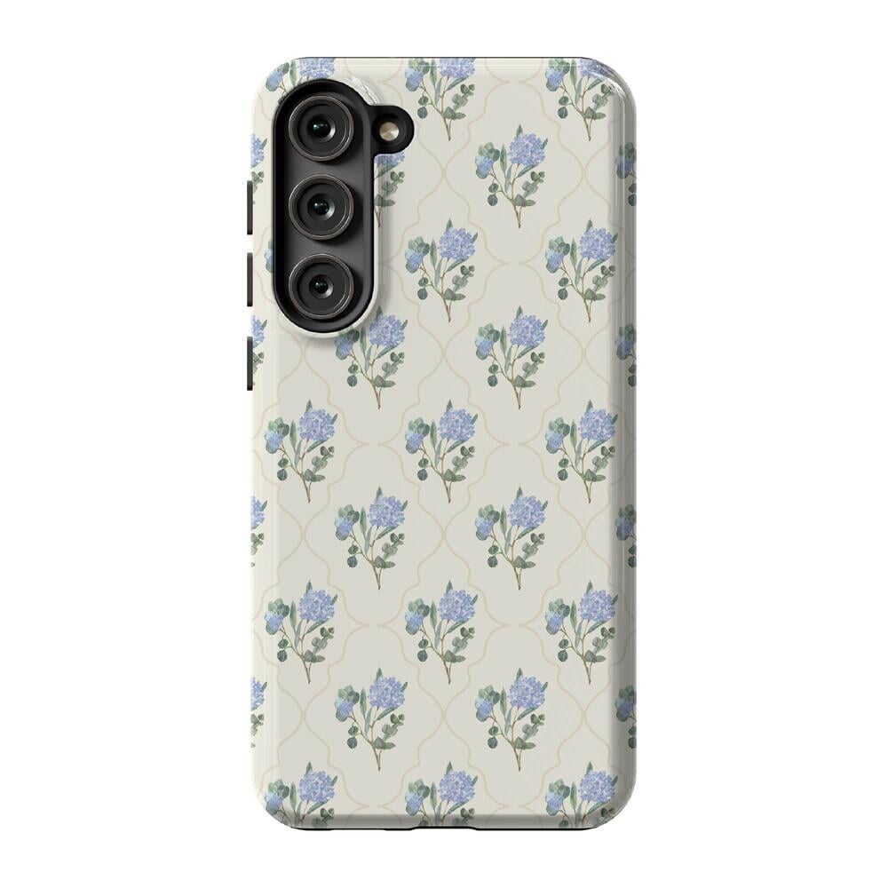 Vintage Garden | Blue Hydrangea Case iPhone Case get.casely Essential Galaxy S23 Plus