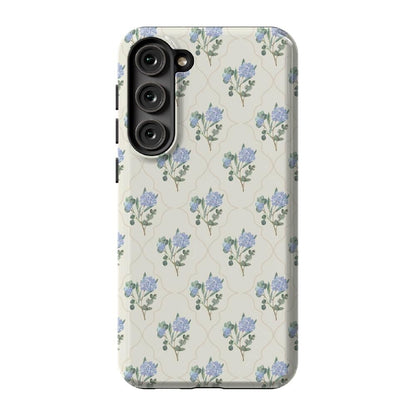 Vintage Garden | Blue Hydrangea Case iPhone Case get.casely Essential Galaxy S23 Plus