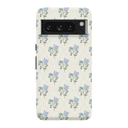 Vintage Garden | Blue Hydrangea Case iPhone Case get.casely Essential Google Pixel 8 Pro