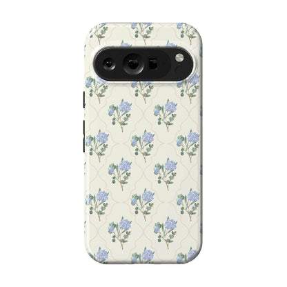 Vintage Garden | Blue Hydrangea Case iPhone Case get.casely Essential Google Pixel 9 Pro