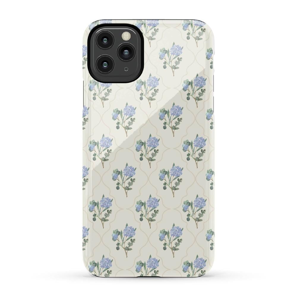 Vintage Garden | Blue Hydrangea Case iPhone Case get.casely Essential iPhone 11 Pro Max
