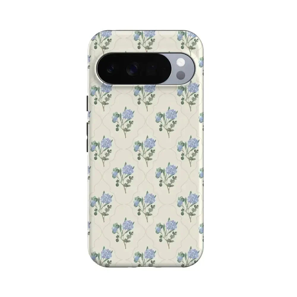 Vintage Garden | Blue Hydrangea Case iPhone Case get.casely Essential + MagSafe® Google Pixel 10 Pro XL