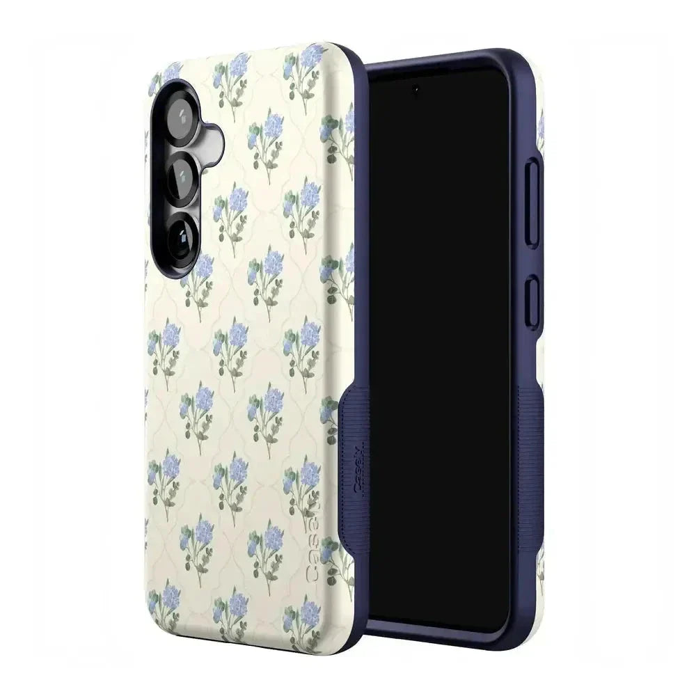 Vintage Garden | Blue Hydrangea Case iPhone Case get.casely