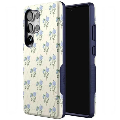 Vintage Garden | Blue Hydrangea Case iPhone Case get.casely