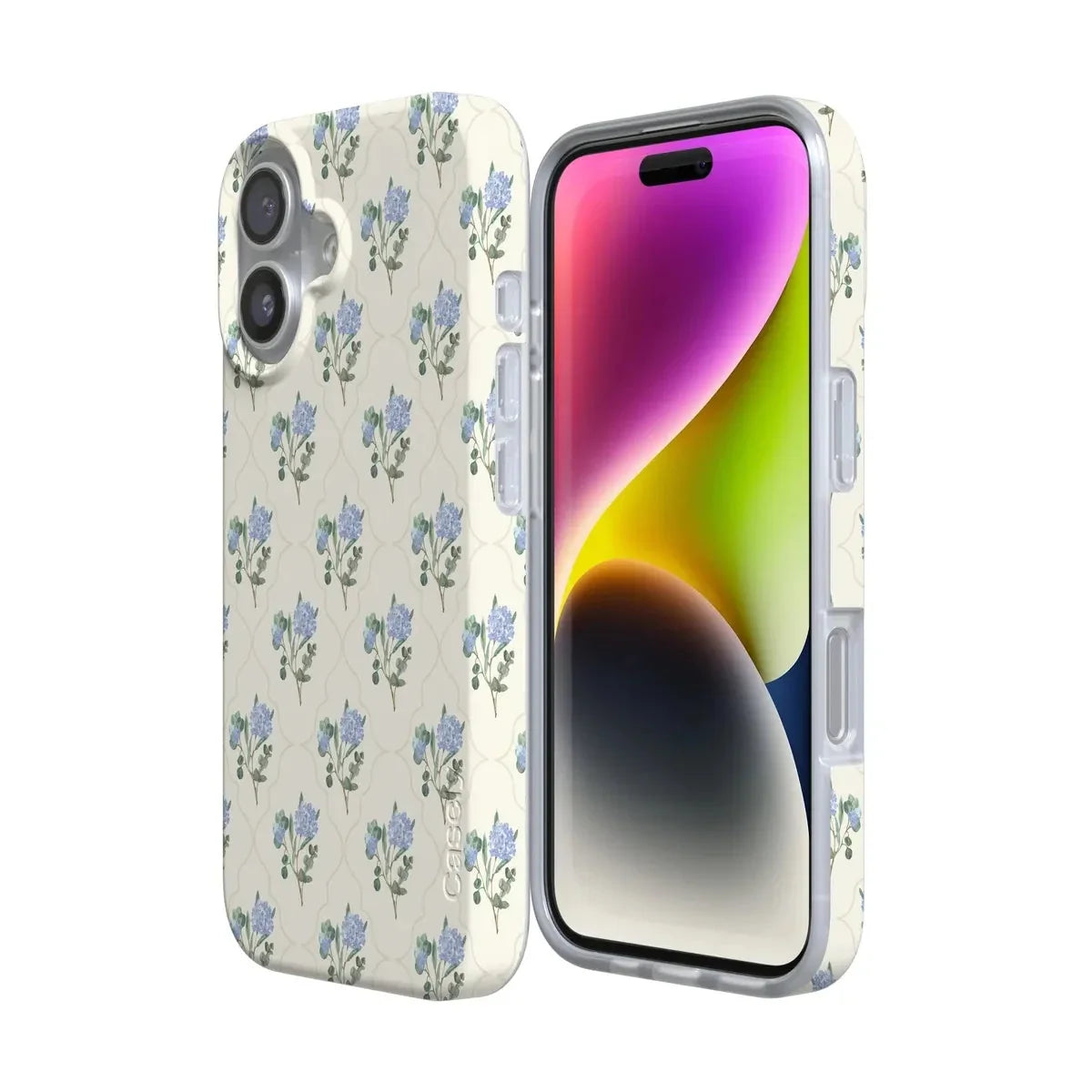 Vintage Garden | Blue Hydrangea Case iPhone Case get.casely