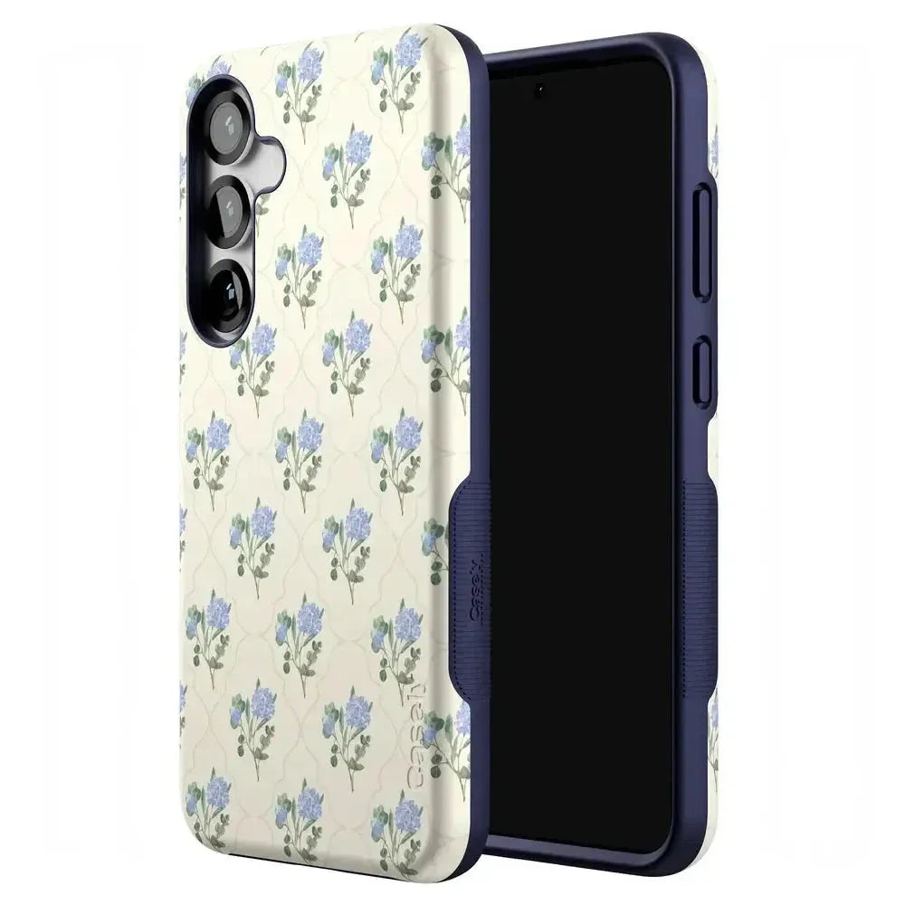Vintage Garden | Blue Hydrangea Case iPhone Case get.casely