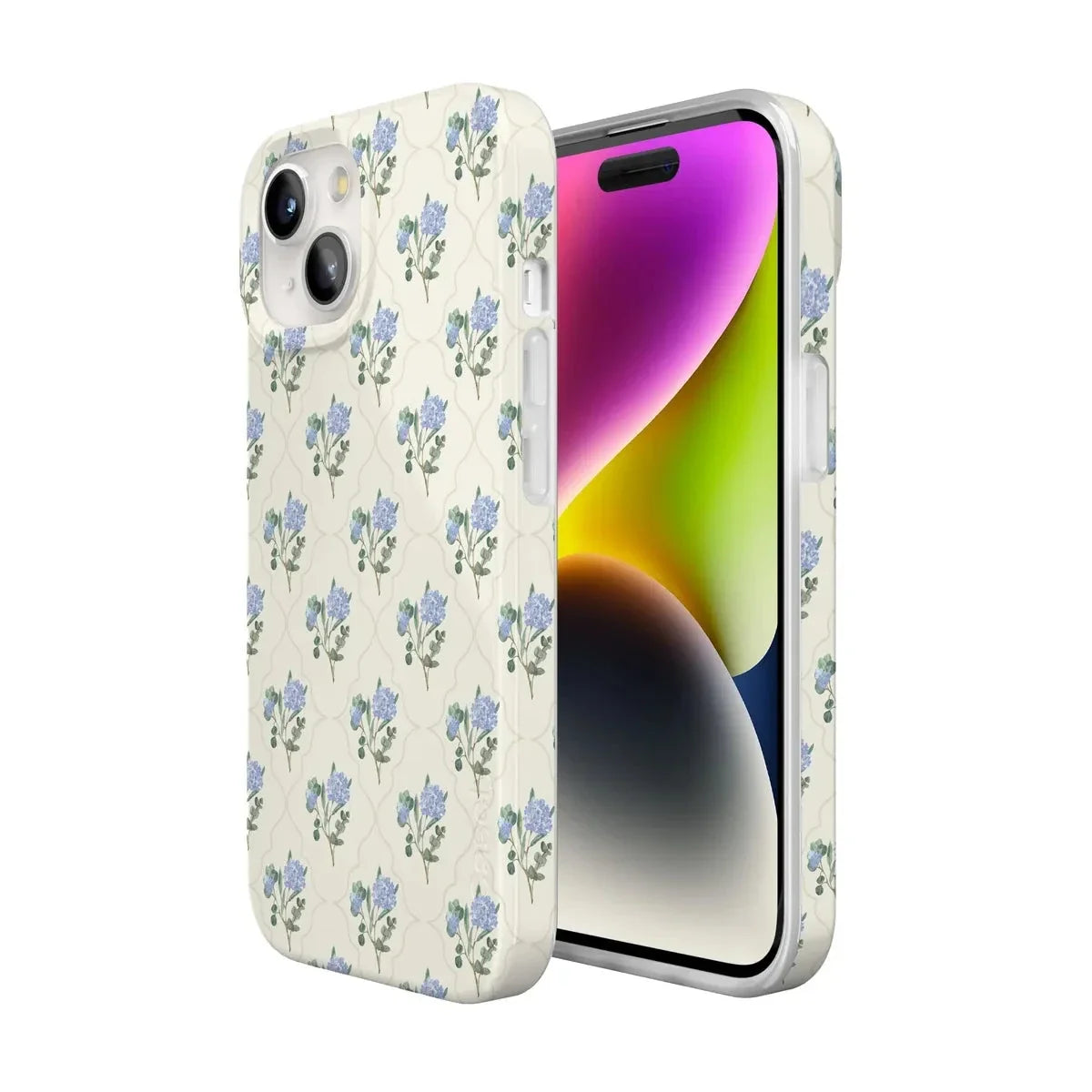Vintage Garden | Blue Hydrangea Case iPhone Case get.casely