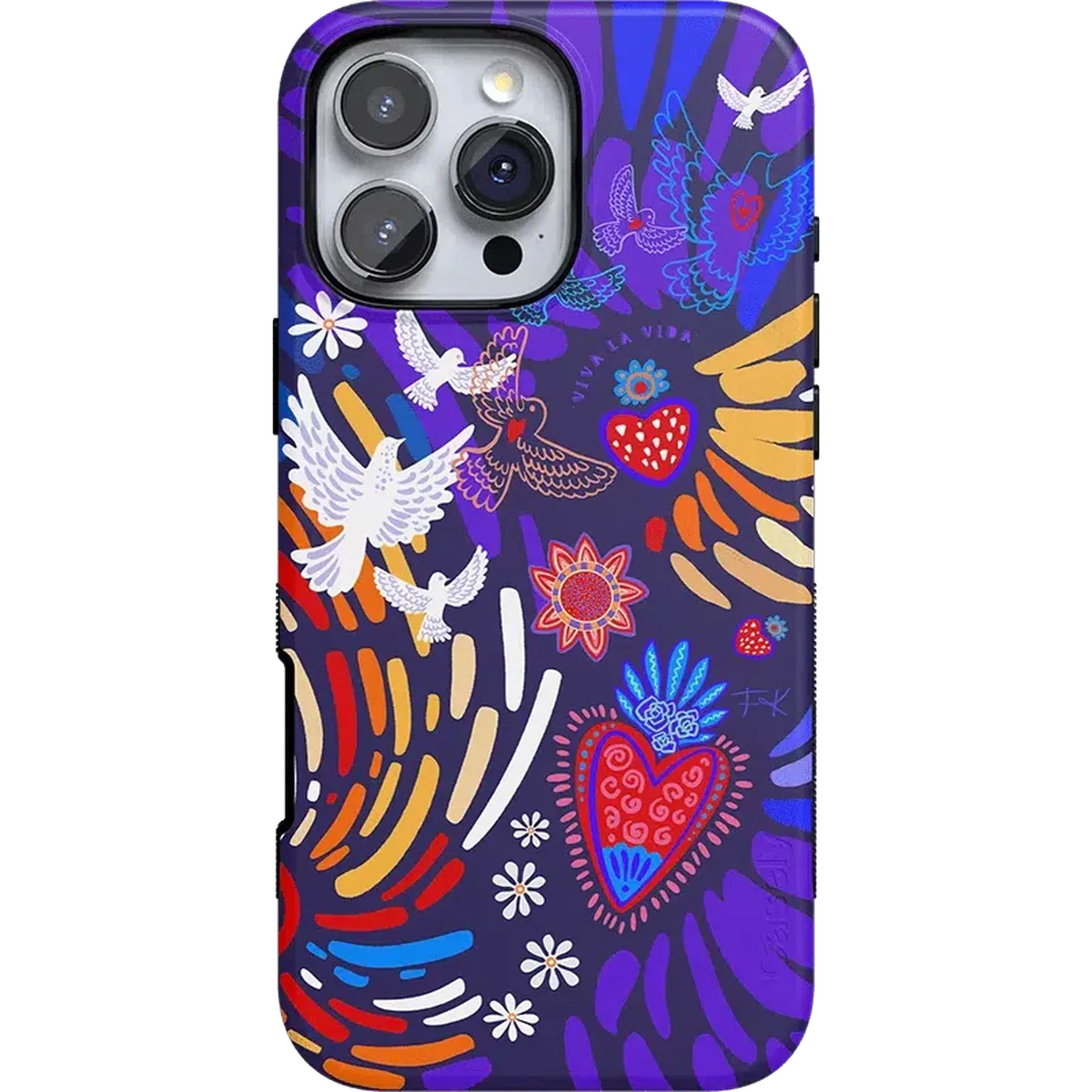 Viva La Vida | Frida Kahlo Collage Case iPhone Case get.casely Bold + MagSafe® iPhone 16 Pro Max
