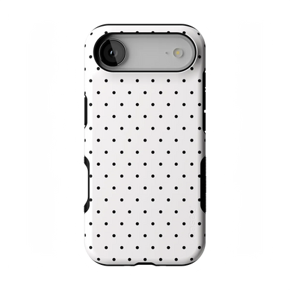 On the Dot | Black Polka Dot Case