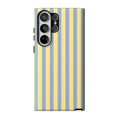 Coastline Stripes | Blue & Yellow Case - Galaxy S23 Ultra