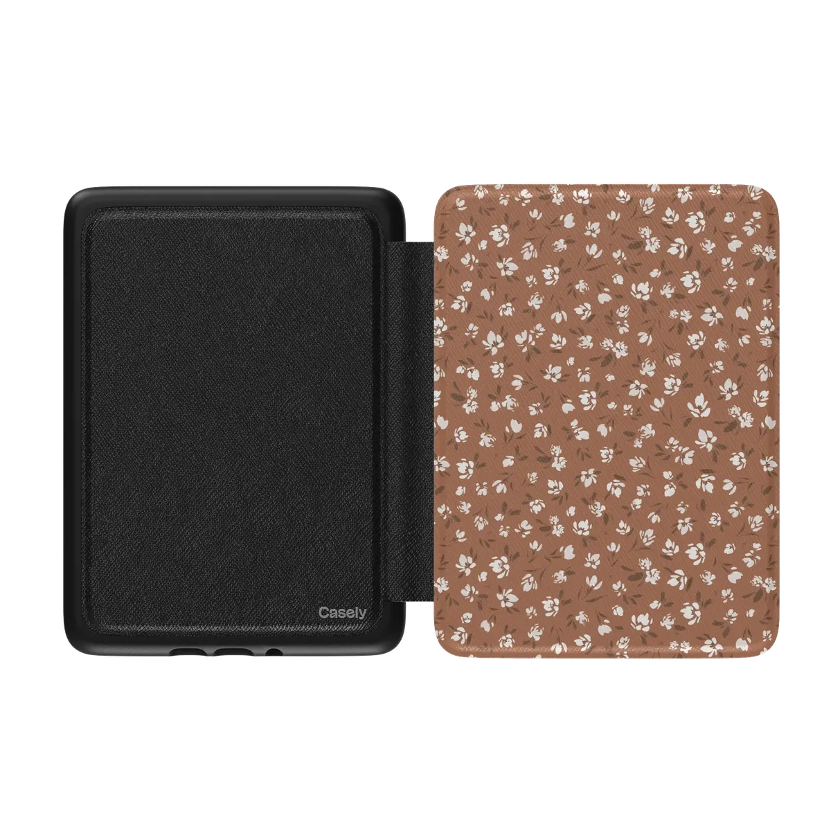 Mocha Meadow | Tiny Flowers Kindle Case