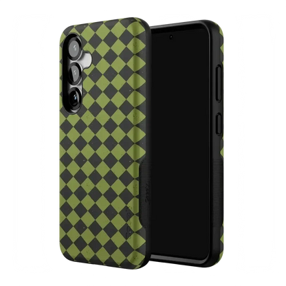 Wicked Hex | Green Checkered Case Phone Case get.casely