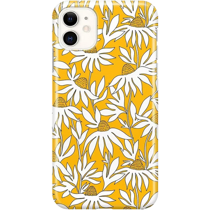 Wild About You | Yellow Floral Case iPhone Case get.casely Classic iPhone 11
