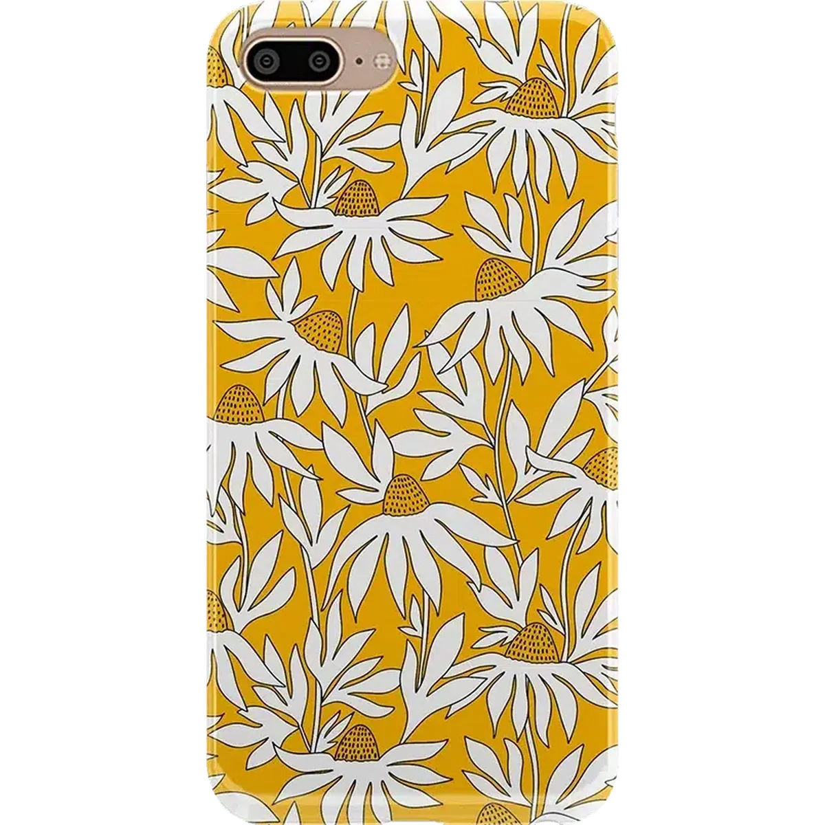 Wild About You | Yellow Floral Case iPhone Case get.casely Classic iPhone 6/7/8 Plus