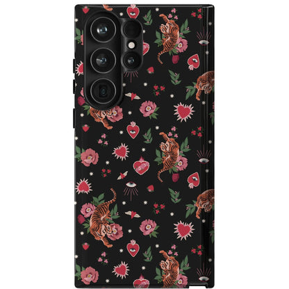Wild at Heart | Tiger Case Phone Case Casetry Essential Galaxy S23 Ultra
