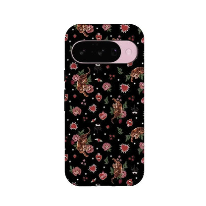 Wild at Heart | Tiger Case Phone Case Casetry Essential + MagSafe® Google Pixel 10