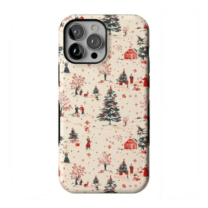 Winter Nostalgia | Vintage Holiday Case Phone Case Casetry