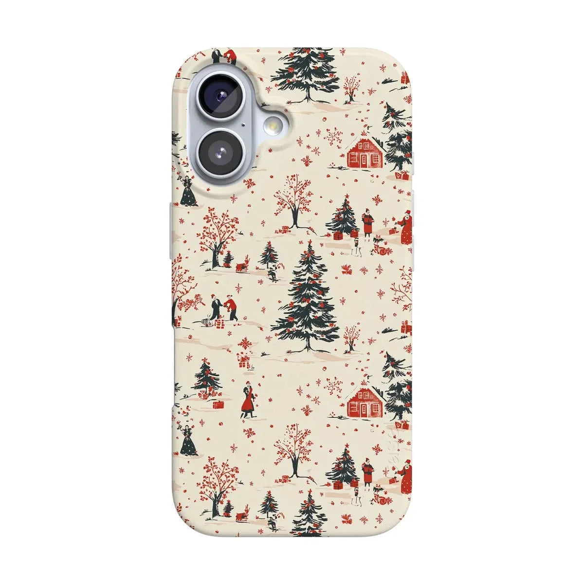 Winter Nostalgia | Vintage Holiday Case Phone Case Casetry Classic + MagSafe® iPhone 17