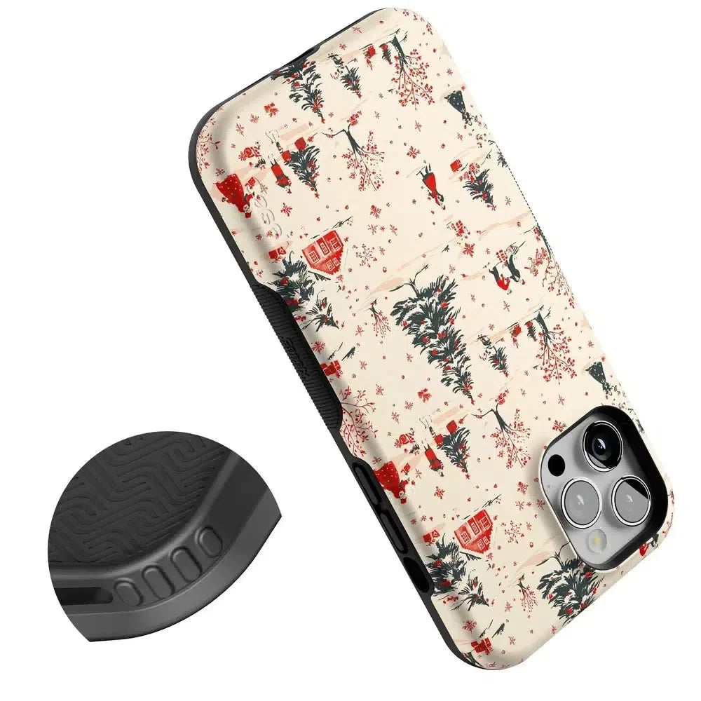 Winter Nostalgia | Vintage Holiday Case Phone Case Casetry