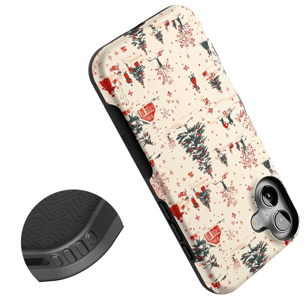 Winter Nostalgia | Vintage Holiday Case Phone Case Casetry