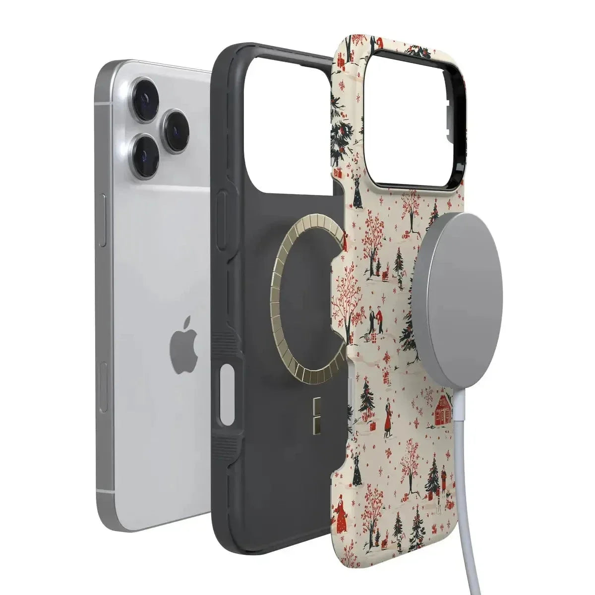 Winter Nostalgia | Vintage Holiday Case Phone Case Casetry