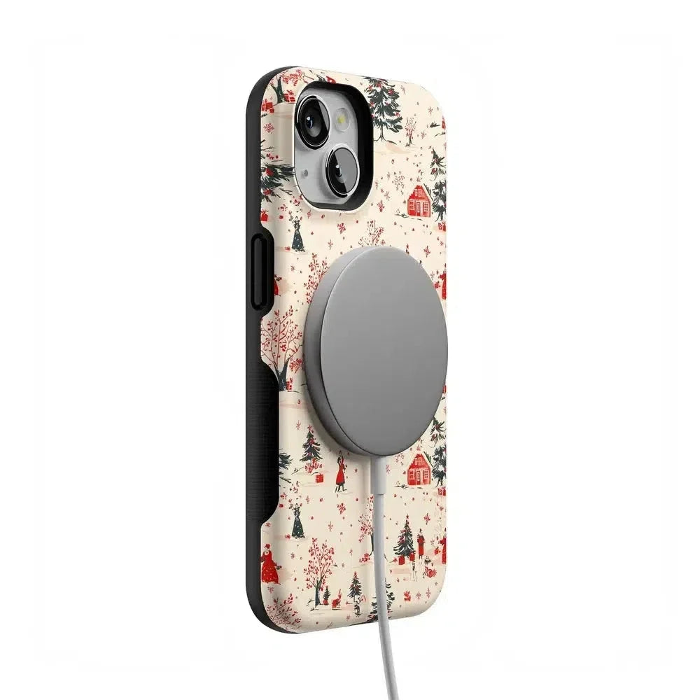 Winter Nostalgia | Vintage Holiday Case Phone Case Casetry