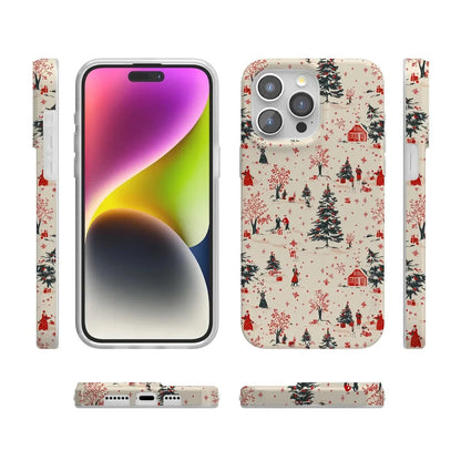 Winter Nostalgia | Vintage Holiday Case Phone Case Casetry