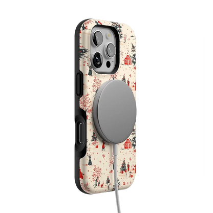 Winter Nostalgia | Vintage Holiday Case Phone Case Casetry