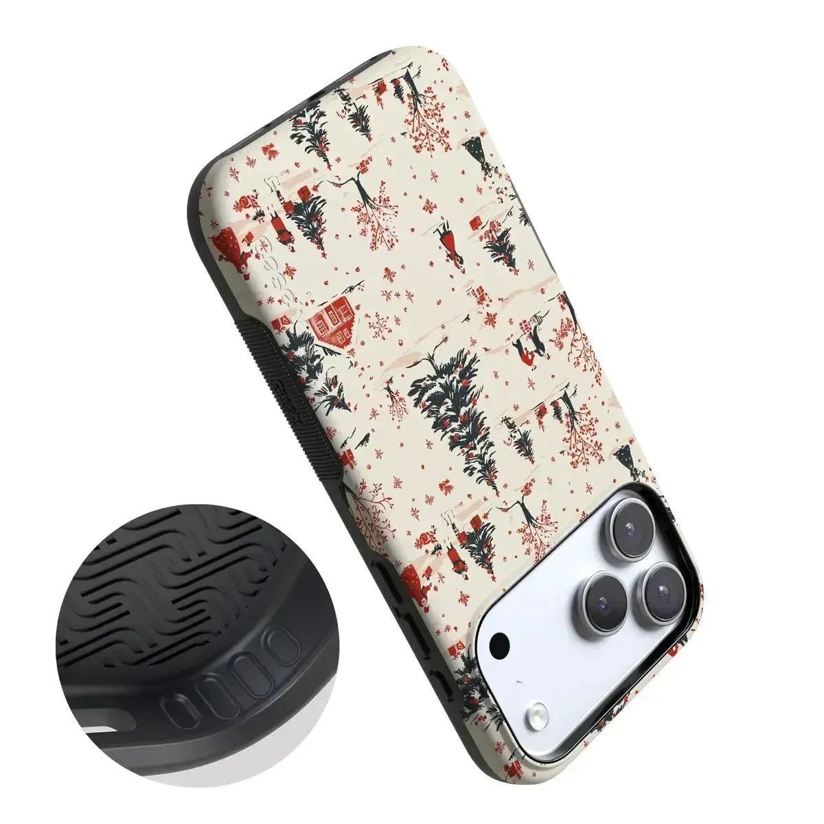 Winter Nostalgia | Vintage Holiday Case Phone Case Casetry