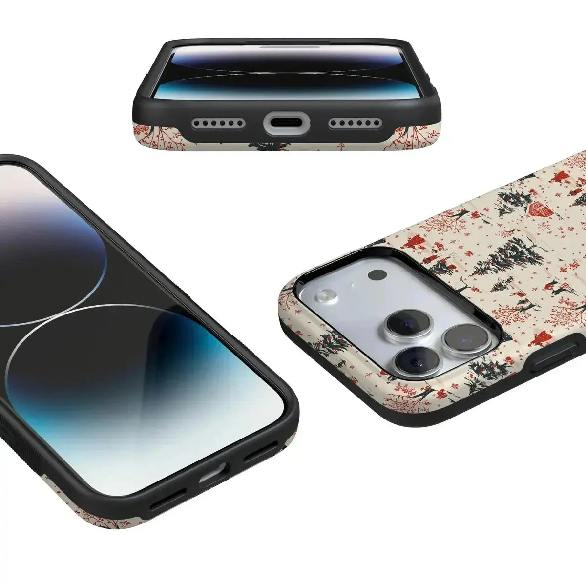 Winter Nostalgia | Vintage Holiday Case Phone Case Casetry