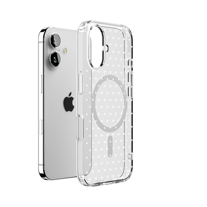 On the Dot | White Polka Dot Case