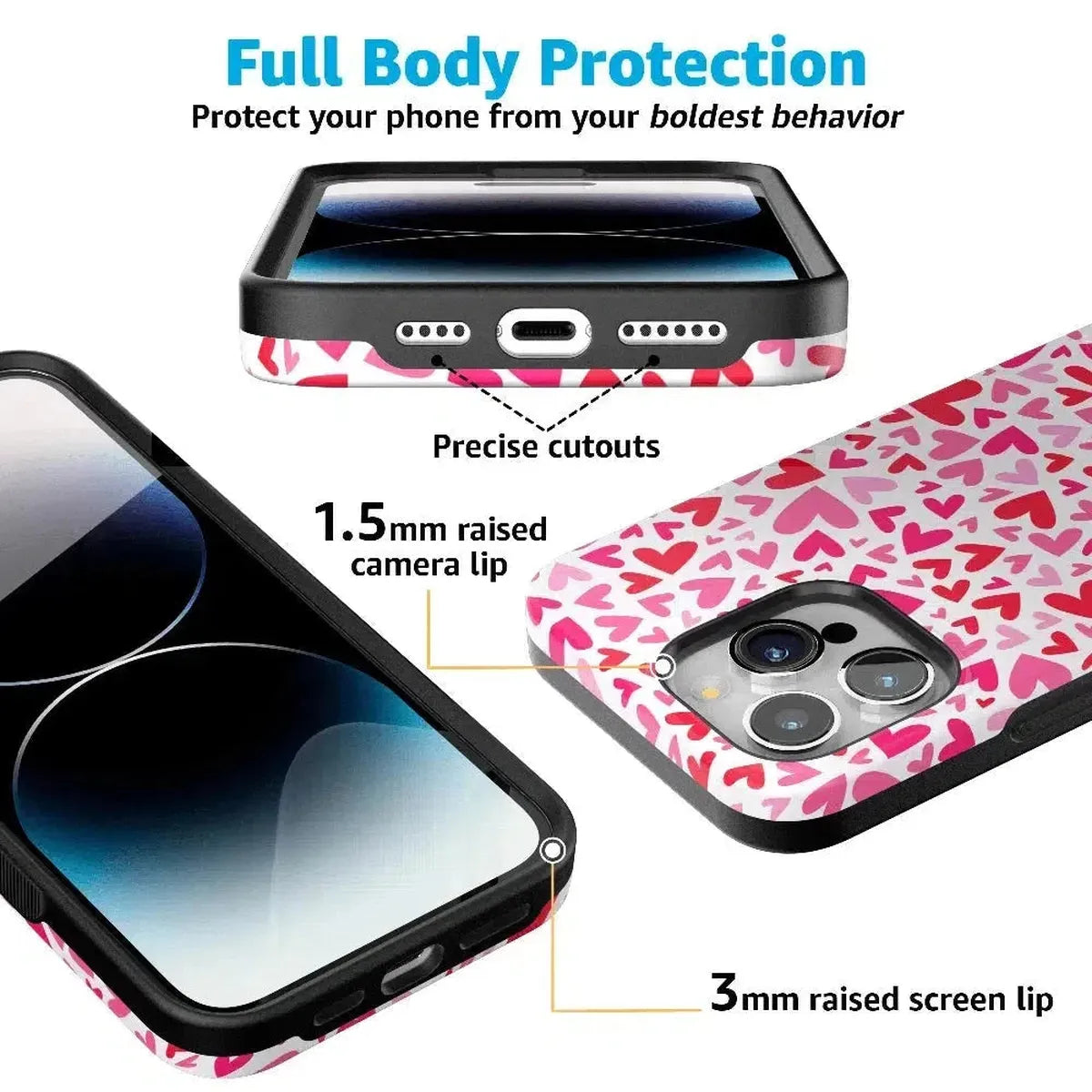 XOXO | Candy Hearts Case iPhone Case get.casely