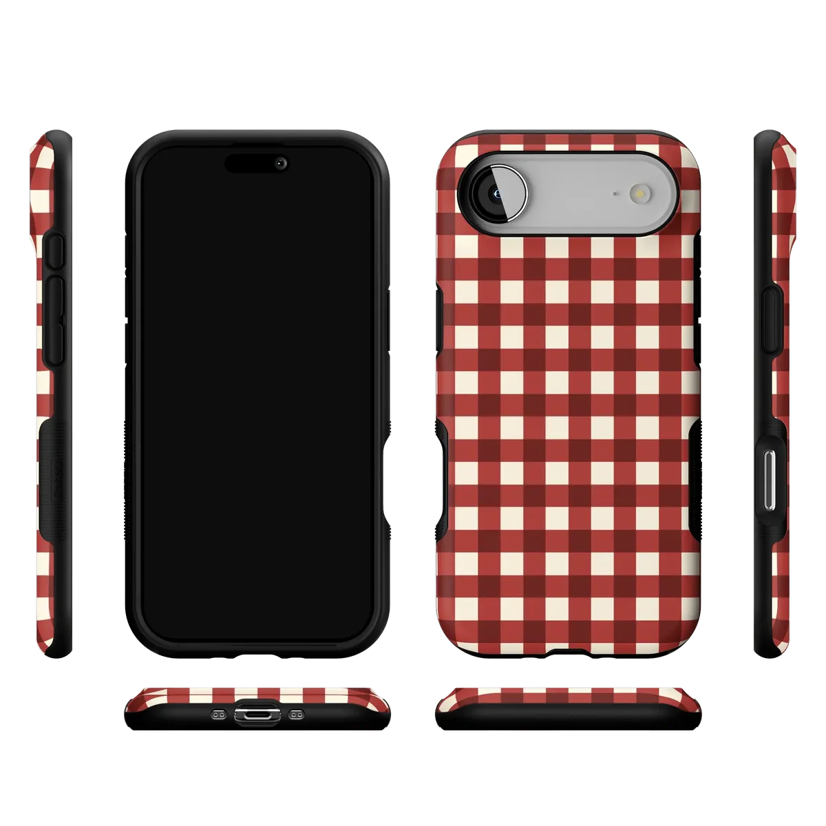Checked Twice | Red Plaid Case